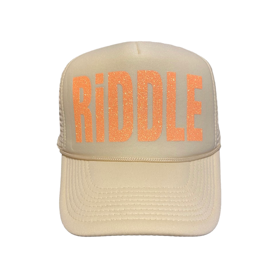 Peach Sparkle RiDDLE Hat