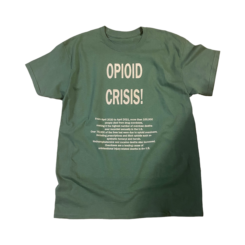 USD 2022 Opioid Crisis T-Shirt